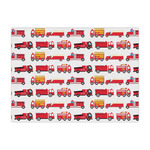 Firetrucks Large Tissue Papers Sheets - Heavyweight