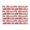 Firetrucks Tissue Paper - Heavyweight - Large - Front