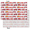 Firetrucks Tissue Paper - Heavyweight - Small - Front & Back