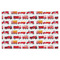 Firetrucks Tissue Paper - Heavyweight - XL - Front