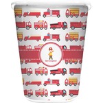 Firetrucks Waste Basket (Personalized)