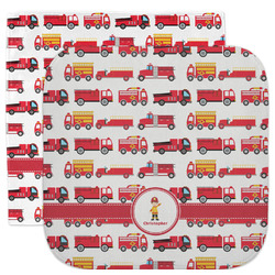 Firetrucks Facecloth / Wash Cloth (Personalized)