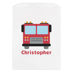 Firetrucks Treat Bag (Personalized)