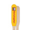 Firetrucks Wooden Food Pick - Paddle - Single Sided - Front & Back