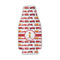 Firetrucks Zipper Bottle Cooler - FRONT (flat)