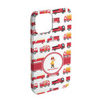 Firetrucks iPhone Case - Plastic - iPhone 15 Pro (Personalized)