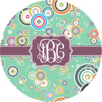 Colored Circles Multipurpose Round Labels - 1" (Personalized)