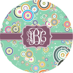 Colored Circles Multipurpose Round Labels - 1" (Personalized)