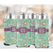 Colored Circles 12oz Tall Can Sleeve - Set of 4 - LIFESTYLE