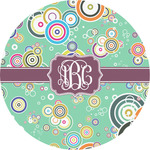 Colored Circles Multipurpose Round Labels - 2" (Personalized)