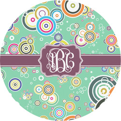 Colored Circles Multipurpose Round Labels - 3" (Personalized)