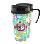 Colored Circles Acrylic Travel Mug (Personalized)