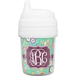 Colored Circles Baby Sippy Cup (Personalized)