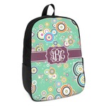 Colored Circles Kids Backpack (Personalized)