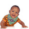 Colored Circles Bandana Bib - (Lifestyle 1 boy)