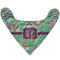 Colored Circles Bandana Flat Approval