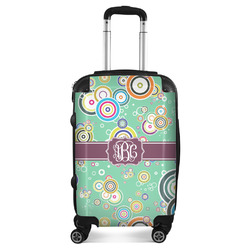 Colored Circles Suitcase - 20" Carry On (Personalized)