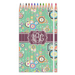 Colored Circles Colored Pencils (Personalized)