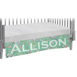 Colored Circles Crib Skirt (Personalized)