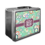 Colored Circles Lunch Box w/ Monogram