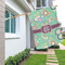 Colored Circles House Flags - Single Sided - LIFESTYLE