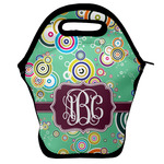 Colored Circles Lunch Bag w/ Monogram