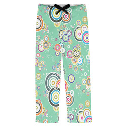 Colored Circles Mens Pajama Pants - L