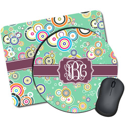 Colored Circles Mouse Pad (Personalized)