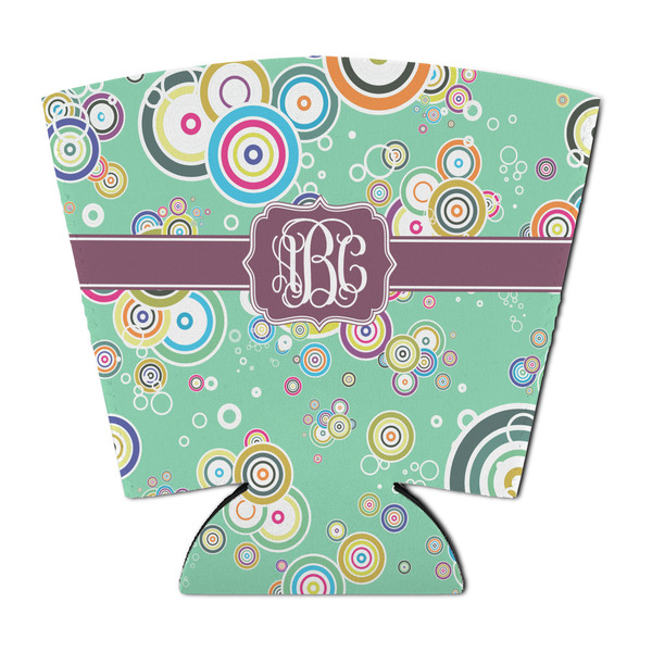 Custom Colored Circles Party Cup Sleeve - with Bottom (Personalized)