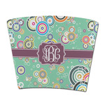 Colored Circles Party Cup Sleeve - without bottom (Personalized)