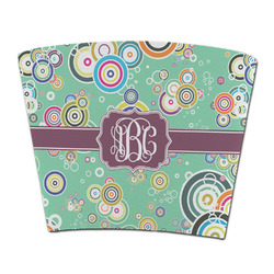 Colored Circles Party Cup Sleeve - without bottom (Personalized)