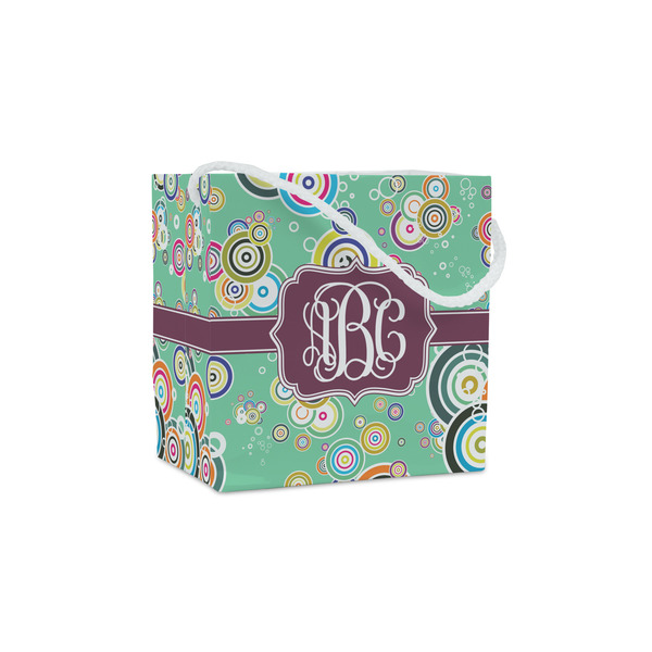 Custom Colored Circles Party Favor Gift Bags - Gloss (Personalized)