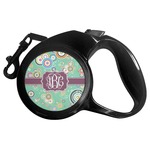 Colored Circles Retractable Dog Leash - Small (Personalized)