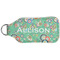 Colored Circles Sanitizer Holder Keychain - Large (Back)