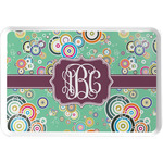 Colored Circles Serving Tray w/ Monogram