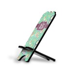 Colored Circles Stylized Cell Phone Stand - Small w/ Monograms