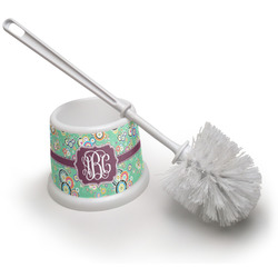 Colored Circles Toilet Brush (Personalized)
