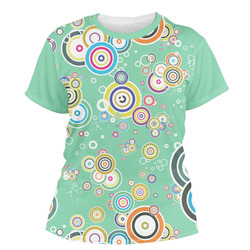 Colored Circles Women's Crew T-Shirt - 2X Large