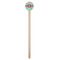 Colored Circles Wooden 7.5" Stir Stick - Round - Single Stick