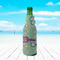 Colored Circles Zipper Bottle Cooler - LIFESTYLE