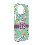 Colored Circles iPhone Case - Plastic - iPhone 13 (Personalized)