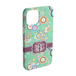 Colored Circles iPhone Case - Plastic - iPhone 15 Pro (Personalized)