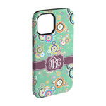 Colored Circles iPhone Case - Rubber Lined - iPhone 15 (Personalized)