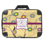 Ovals & Swirls Hard Shell Briefcase - 18" (Personalized)