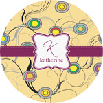 Ovals & Swirls Multipurpose Round Labels - 2" (Personalized)