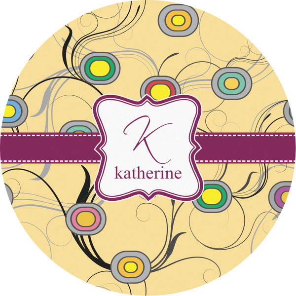 Custom Ovals & Swirls Multipurpose Round Labels - 2" (Personalized)