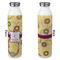 Ovals & Swirls 20oz Water Bottles - Full Print - Approval