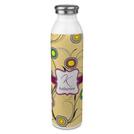 Ovals & Swirls 20oz Stainless Steel Water Bottle - Full Print (Personalized)