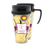 Ovals & Swirls Acrylic Travel Mug (Personalized)