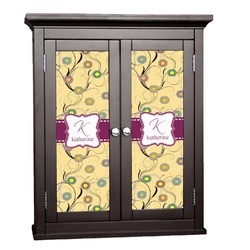 Ovals & Swirls Cabinet Decal - Small (Personalized)